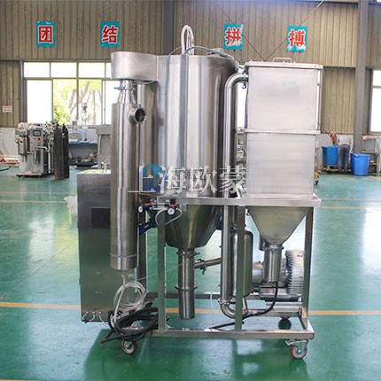 小型的壓力式噴霧干燥機(jī)設(shè)計緊湊，無需附屬設(shè)備